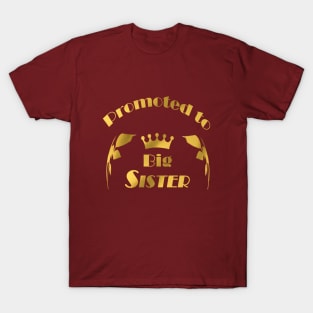 Promoted to Big Sister Shirt T-Shirt